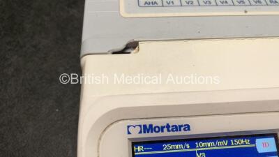 Mortara ELI 250c ECG Machine (Powers Up with Damage-See Photo) *SN 114210214527, 082548* - 3