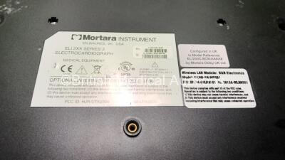 Mortara ELI 250c ECG Machine (Powers Up with Damage-See Photo) *SN 114210214527, 082548* - 4