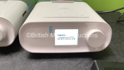 Job Lot of Dream Station Units Including 2 x Philips Respironics Dream Station BiPAP S/T Units (Both Power Up, 1 with Missing Dial-See Photo) 2 x Philips Respironics Dream Station CPAP Units (Both Power Up) 6 x Philips Respironics Dream Station Humidifier - 2