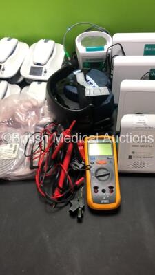 Mixed Lot Including 4 x Merlin @ Home Transmitters, 1 x Intersurgical Humidifier, 1 x Easyair 2020 Unit, 1 x FLUKE 1503 Insulation Tester, 29 x MyCareLink Patient Monitor Units (12 x in Picture 29 in Lot), 1 x Omron 705CP Blood Pressure Monitor and 1 x Sm - 3