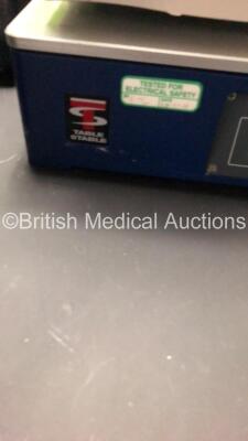 4 x Carefusion Alaris DS Charging Stations, 1 x Chloride Power Protection UPS, 1 x Table Stable TS-150, Baxter Spare Parts and Philips Respironics REMStar Pro C-Flex + CPAP *S/N P11141767FBC9 / H166300366F0D / 023929* - 4