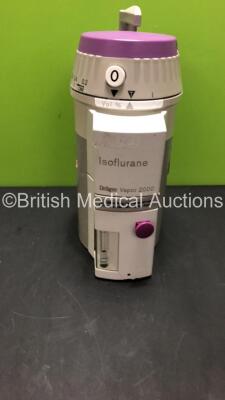 Drager Vapor 2000 Isoflurane Vaporizer Ref M35160 *S/N ARFT-0530* **Mfd 2003**