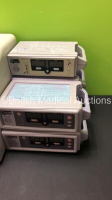 Mixed Lot Including 5 x Nellcor N-550 Pulse Oximeters, 4 x B&D Electromedical Nippy Junior + Ventilators and 4 x enFlow Controller Model 121 with 3 x Handpieces *S/N PA1040300524 / 011109110150 / 01109120073 / 2008-8148 / 2007-7023 / 2008-8147 / 2012-1442 - 4