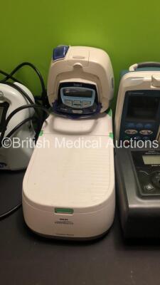 Mixed Lot Including IKA Werke KS 501 Digital Shaker, OBS SS-100 Surgical Smoke Evacuator, Philips Respironics BiPAP S/T, Carefusion Alaris VP Plus Guardrails Infusion Pump, ResMed Escape II CPAP. Philips Respironics InnoSpire Deluxe Nebulizer and G+N Pneu - 5