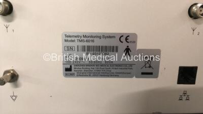 Mixed Lot Including 1 x Bard BVI 2500 Bladder Scanner (Powers Up with Missing Probe and Missing Power Supply) 1 x Nonin Medical Model 2500 Pulse Oximeter (Untested Due to Missing Batteries) 1 x Mindray TMS 6016 Telemetry Monitoring System (Powers Up) 1 x - 6