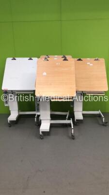 4x Bristol Maid Mobile Presentation / Workstations