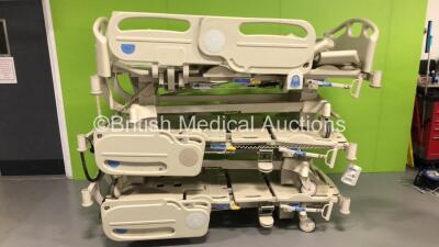 3 x Hill-Rom Electric Hospital Beds (Stock Photo Used) *S/N 1811376 / 18115759*