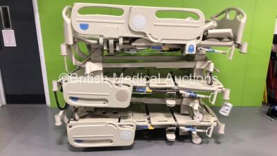 3 x Hill-Rom Electric Hospital Beds (Stock Photo Used) S/N 20420836 / 20420844 / 20587558*