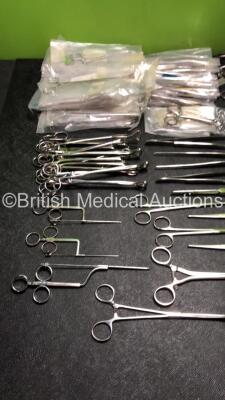 Job Lot of Various Surgical Instruments Including Lanes Tissue Forceps,Mixed Forceps,Suction Tubes and Retractors - 6