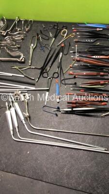 Job Lot of Various Surgical Instruments Including Bipolar Diathermy Forceps and Brackets - 5