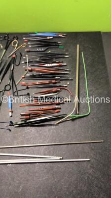 Job Lot of Various Surgical Instruments Including Bipolar Diathermy Forceps and Brackets - 6