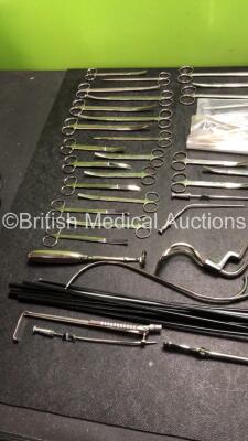 Job Lot of Various Surgical Instruments Including Long Scissors,Carles Scissors and Dressing Scissors - 5