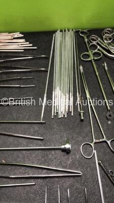 Job Lot of Various Surgical Instruments Including Mixed Forceps,Suction Tubes and Mixed Clasps - 7