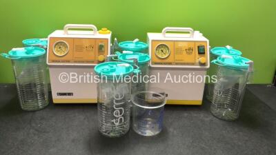 2 x SAM 12 Suction Units with 8 x Suction Cups (All Power Up) * SN 77-11-91 / 0307-0675 *