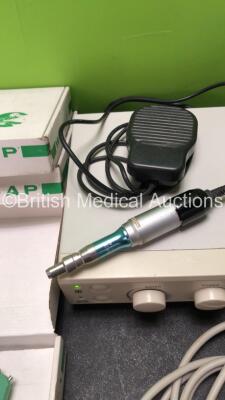 Mixed Lot Including 3 x Wisap Instruments for Minimal Invasive Surgery,Kruuse Piezo Scaler Micrometer with Handpiece and Footswitch and EDL Patient Examination Light (Both Power Up) - 6