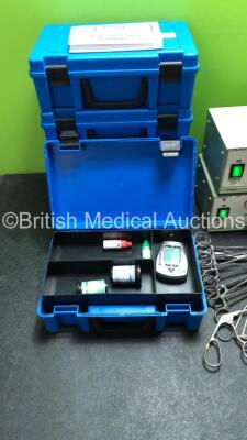 5 x Nova Biomedical Star Strip Xpress Units in Cases, 2 x Downs Cautery and Light Transformers, Pentax Endo Vision 3000 Camera Control Unit and Surgical Instruments - 2