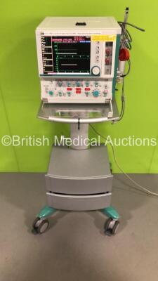 Stephan Stephanie Ventilator Version 3.62 en on Stand - Running Hours 22349 (Powers Up with Error - See Pictures) - 3