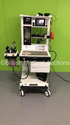 Blease Anaesthesia Machine with Blease 8500 Ventilator with Oxygen Mixer,Bellows,Absorber and Hoses (Powers Up) * SN 0120502 *