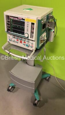 Stephan Stephanie Ventilator Version 3.62 en on Stand - Running Hours 15609 (Powers Up with Error - See Pictures) - 7