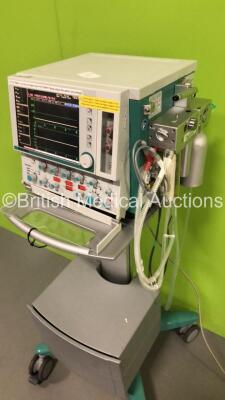 Stephan Stephanie Ventilator Version 3.62 en on Stand - Running Hours 20803 (Powers Up - Front Cover Damaged - See Pictures) - 6