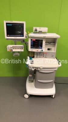 Datex-Ohmeda S/5 Avance Carestation Anaesthesia Machine Software Version 3.20 with Philips IntelliVue MP70 Anaesthesia Monitor * Missing Tag *,Philips M3012A Module with Press/Temp Options,Philips M3001A Module with ECG/Resp,SpO2,NBP and Press/Temp Option - 11