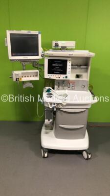 Datex-Ohmeda S/5 Avance Carestation Anaesthesia Machine Software Version 3.20 with Philips IntelliVue MP70 Anaesthesia Monitor,Philips M3012A Module with Press/Temp Options,Philips M3001A Module with ECG/Resp,SpO2,NBP and Press/Temp Options,Philips Intell