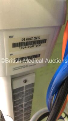 Datex-Ohmeda S/5 Avance Carestation Anaesthesia Machine Software Version 3.20 with Philips IntelliVue MP70 Anaesthesia Monitor,Philips M3012A Module with Press/Temp Options,Philips M3001A Module with ECG/Resp,SpO2,NBP and Press/Temp Options,Philips Intell - 12