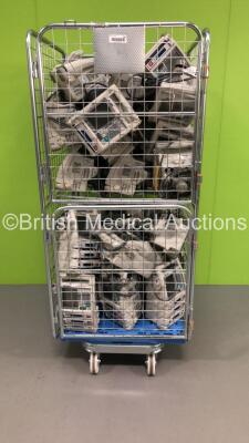 Cage of Approx 40 x Baxter Colleague CXE Infusion Pumps (Cage Not Included) *S/N NA*