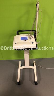 Seca CT8000P ECG Machine on Stand with 10 Lead ECG Leads (Powers Up) *S/N 22304*