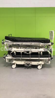 4 x Huntleigh Lifeguard Hydraulic Patient Trolleys with 4 x Mattresses (Hydraulics Tested Working)