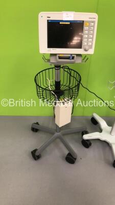 1 x Philips IntelliVue MP20 Patient Monitor on Stand * Mfd 2015 * and 1 x Drager Infinity Delta Patient Monitor on Stand (Both Power Up) * SN DE48088997 / 6000458776 * - 5