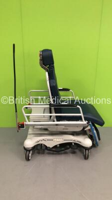 Stryker Hydraulic 5051 Eye Stretcher/Minor Ops Chair with Mattress (Hydraulics Tested Working) - 5