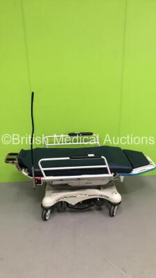 Stryker Hydraulic 5051 Eye Stretcher/Minor Ops Chair with Mattress (Hydraulics Tested Working-Missing Head Rest Cushion)