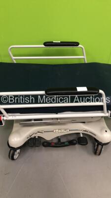 Stryker Hydraulic 5051 Eye Stretcher/Minor Ops Chair with Mattress (Hydraulics Tested Working-Missing Head Rest Cushion) - 3