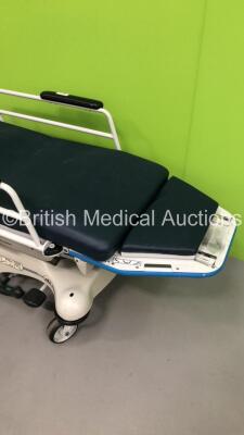 Stryker Hydraulic 5051 Eye Stretcher/Minor Ops Chair with Mattress (Hydraulics Tested Working-Missing Head Rest Cushion) - 4