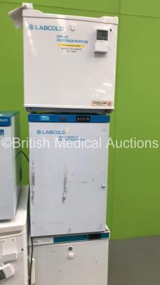 Job Lot of Fridges Including 4 x Labcold and 1 x LEC Medical (All Power Up) * On Pallet * - 5