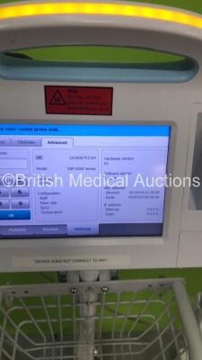 3 x Welch Allyn VSM 6000 Series Patient Monitors on Stands (2 x Power Up - 1 x No Power) - 6