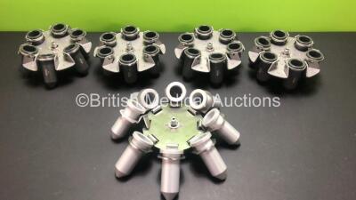 5 x Hettich 1619 Centrifuge Rotors and 1 x Hettich 1617 Centrifuge Rotor