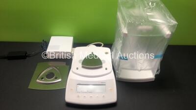 Sartorius CPA225D Competance Analytical Balance with Power Supply and Accessories (Powers Up with Error 54)