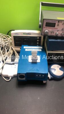 Mixed Lot Including Baxter Fibrinotherm Unit (Powers Up) , 1 x Berchtold S 30 Dust Extractor with Hose (Powers Up), 1 z Ohmeda Biox 3700e Pulse Oximeter (Powers Up), 1 x Thurlby Thandar Sweep/Function Generator, 1 x Scotlab Micro Centaur, 1 x Welch Allyn - 3