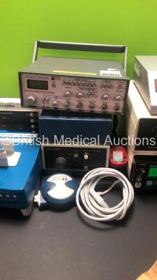 Mixed Lot Including Baxter Fibrinotherm Unit (Powers Up) , 1 x Berchtold S 30 Dust Extractor with Hose (Powers Up), 1 z Ohmeda Biox 3700e Pulse Oximeter (Powers Up), 1 x Thurlby Thandar Sweep/Function Generator, 1 x Scotlab Micro Centaur, 1 x Welch Allyn - 4