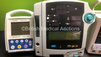 Job Lot of Patient Monitors Including 2 x Datascope Duo, 1 x Welch Allyn 53N00, 1 x Dinamap Compact TS, 2 x Criticare 506DXN, 1 x Criticare eQuality 506DN and 1 x Philips ECG and SpO2 Lead with Finger Sensor - 5