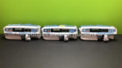 3 x Carefusion Alaris CC Syringe Pumps (All Power Up) *05081203 - 05990827 - 800304723*