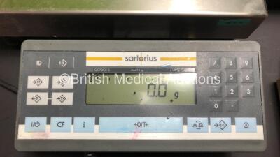 Mixed Lot Including 1 x Sartorius QC7DCE-S Digital Scale (Powers Up) 1 x Eastleigh Apnoea-Respiration Monitor Model RE200 (Powers Up) and 2 x Philips Display Monitors *14011485* - 2