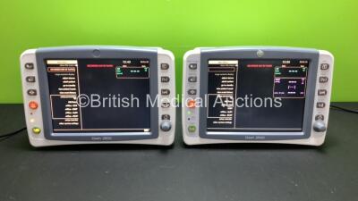 2 x GE Dash 2500 Patient Monitor Including ECG, SpO2 and NIBP Options *Mfd 2008* (Powers Up) *SN SCG08265676WA - SCG08265677WA*