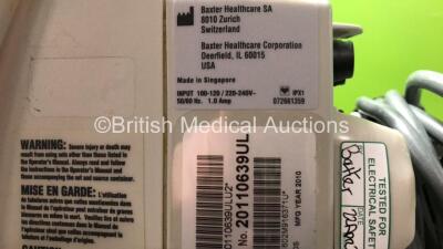 4 x Baxter Colleague 3 CXE Infusion Pumps (All Draw Power) - 4