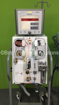 2 x Edwards LifeSciences Aquarius Dialysis Machines (1 x Powers Up,1 x Powers Up with Blank Screen) - 2