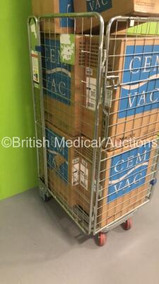 15 x Boxes of DePuy CMW CEMVAC Vacuum Mixing System *10 in Each Box* (Cage Not Included - Out of Date) - 2