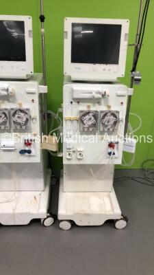 3 x B.Braun Dialog + Dialysis Machines (2 x Power Up with Alarm and Blank Screen and 1 x No Power) - 4