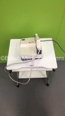 Keeler Pulsair EasyEye Tonometer with Power Supply on Stand (Powers Up) * Mfd 2004 * - 2